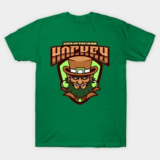 Luck of the Irish Hockey T-Shirt